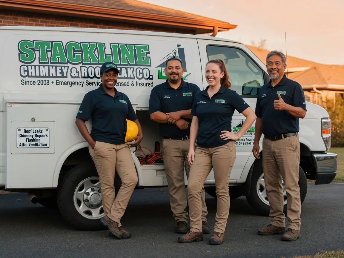 Chimney flashing repair company in Knox, PA